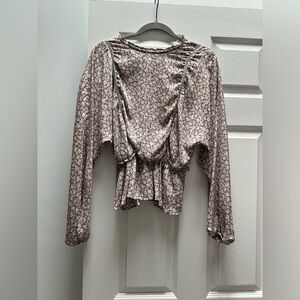Like new peplum blouse